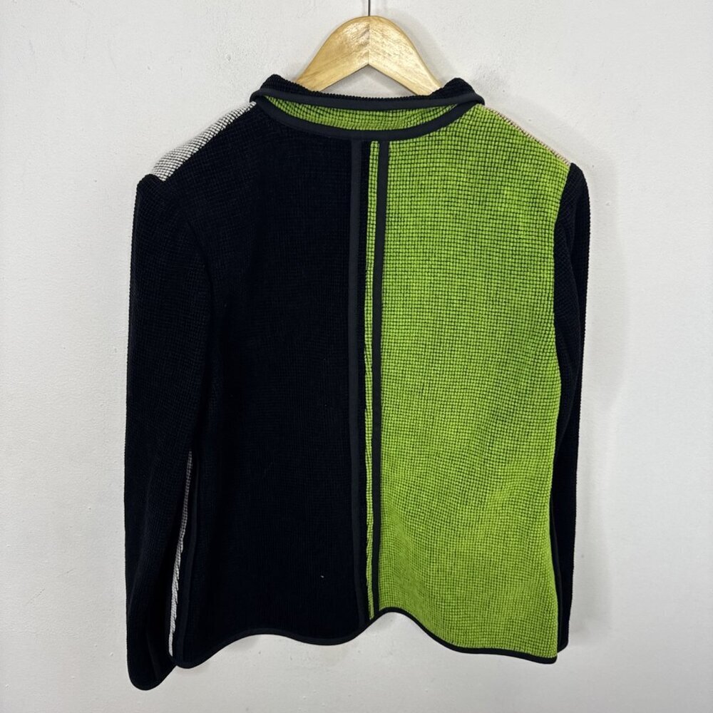 Annikki Karvinen Colorblock Jacket Women’s L – Designer Art to Wear Finland - Picture 5 of 7